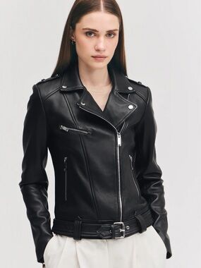 JULIETTE Bomber Genuine Leather XXXsmall